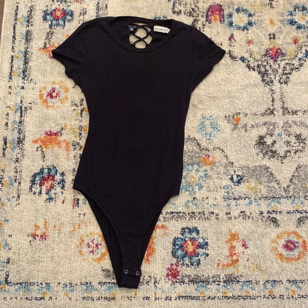 A&F Black Bodysuit